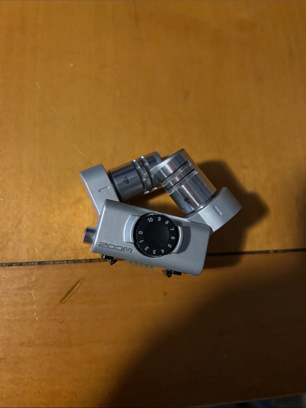 Zoom Silver Stereo Microphone Capsule with Gain Control